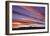 Clouds at sunset over the Canadian Rocky Mountains.-Mike Grandmaison-Framed Photographic Print