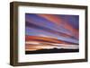 Clouds at sunset over the Canadian Rocky Mountains.-Mike Grandmaison-Framed Photographic Print
