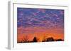 Clouds at sunset, Winnipeg, Manitoba, Canada.-Mike Grandmaison-Framed Photographic Print