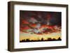 Clouds at sunset, Winnipeg, Manitoba, Canada.-Mike Grandmaison-Framed Photographic Print