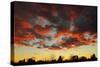 Clouds at sunset.-Mike Grandmaison-Stretched Canvas