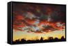 Clouds at sunset.-Mike Grandmaison-Framed Stretched Canvas