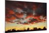 Clouds at sunset.-Mike Grandmaison-Mounted Photographic Print