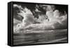 Clouds at the Beach-Lee Peterson-Framed Stretched Canvas