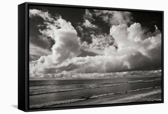 Clouds at the Beach-Lee Peterson-Framed Stretched Canvas