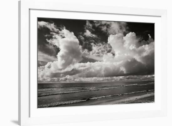 Clouds at the Beach-Lee Peterson-Framed Photographic Print