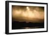 Clouds Blow over Lanzhou on the Yellow River during a Wind Storm. Lanzhou, GANSU P..., 1980S (Photo-James L Stanfield-Framed Giclee Print