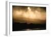 Clouds Blow over Lanzhou on the Yellow River during a Wind Storm. Lanzhou, GANSU P..., 1980S (Photo-James L Stanfield-Framed Giclee Print