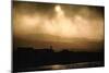 Clouds Blow over Lanzhou on the Yellow River during a Wind Storm. Lanzhou, GANSU P..., 1980S (Photo-James L Stanfield-Mounted Giclee Print