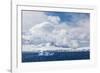 Clouds Build over Snow-Capped Mountains in Dallmann Bay, Antarctica, Polar Regions-Michael Nolan-Framed Photographic Print