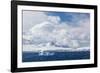 Clouds Build over Snow-Capped Mountains in Dallmann Bay, Antarctica, Polar Regions-Michael Nolan-Framed Photographic Print