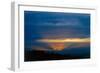 Clouds: Cumulo-Stratus Clouds and Rays of Twilight at Dusk-null-Framed Giclee Print