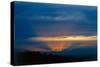 Clouds: Cumulo-Stratus Clouds and Rays of Twilight at Dusk-null-Stretched Canvas