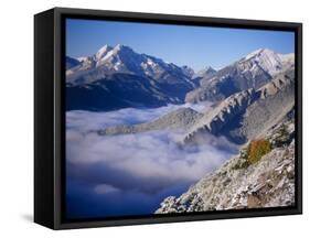 Clouds Fill the Valley of Llobegat in Cadi Moixero Natural Park. Catalonia, Pyrenees, Spain-Inaki Relanzon-Framed Stretched Canvas