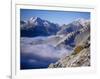 Clouds Fill the Valley of Llobegat in Cadi Moixero Natural Park. Catalonia, Pyrenees, Spain-Inaki Relanzon-Framed Premium Photographic Print