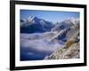 Clouds Fill the Valley of Llobegat in Cadi Moixero Natural Park. Catalonia, Pyrenees, Spain-Inaki Relanzon-Framed Photographic Print