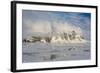 Clouds Forming over Snow-Capped Mountains in Penola Strait, Antarctica, Polar Regions-Michael Nolan-Framed Photographic Print