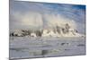 Clouds Forming over Snow-Capped Mountains in Penola Strait, Antarctica, Polar Regions-Michael Nolan-Mounted Photographic Print