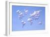Clouds Forming the Shape of Earth's Continents-null-Framed Premium Giclee Print