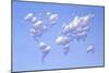 Clouds Forming the Shape of Earth's Continents-null-Mounted Premium Giclee Print