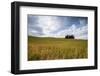 Clouds frame the gentle green hills of Val d'Orcia, UNESCO World Heritage Site, Province of Siena, -Roberto Moiola-Framed Photographic Print