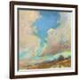 Clouds Got in My Way-Beth A. Forst-Framed Art Print