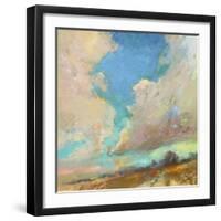 Clouds Got in My Way-Beth A. Forst-Framed Art Print