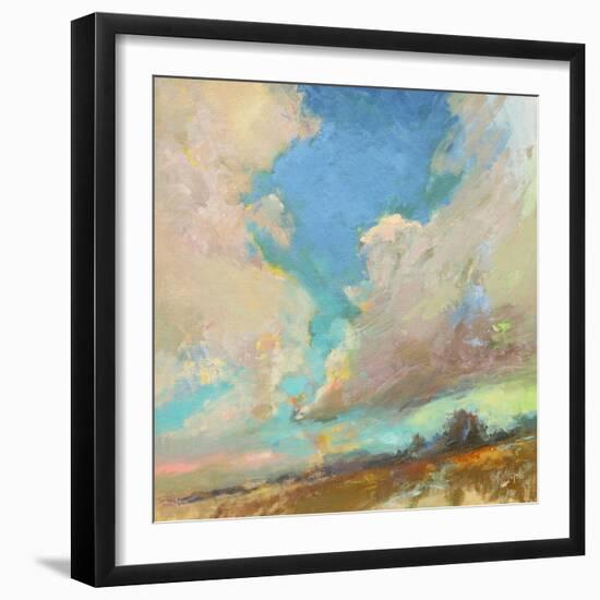 Clouds Got in My Way-Beth A. Forst-Framed Art Print