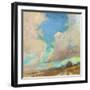 Clouds Got in My Way-Beth A. Forst-Framed Art Print