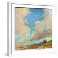 Clouds Got in My Way-Beth A. Forst-Framed Art Print