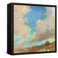 Clouds Got in My Way-Beth A. Forst-Framed Stretched Canvas