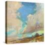 Clouds Got in My Way-Beth A. Forst-Stretched Canvas