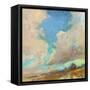 Clouds Got in My Way-Beth A. Forst-Framed Stretched Canvas