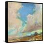 Clouds Got in My Way-Beth A. Forst-Framed Stretched Canvas