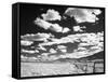 Clouds Hanging in Sky over Grassy Plain-Fritz Goro-Framed Stretched Canvas