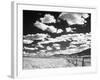 Clouds Hanging in Sky over Grassy Plain-Fritz Goro-Framed Photographic Print