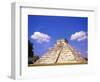 Clouds Hanging Over Pyramid of Kukulcan-Michele Westmorland-Framed Photographic Print