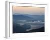 Clouds Hover over Lake at Sunrise, Sikles Trek, Pokhara, Nepal-Jane Sweeney-Framed Photographic Print