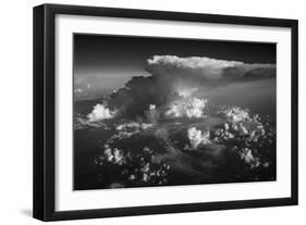 Clouds in Black and White-Art Wolfe-Framed Photographic Print