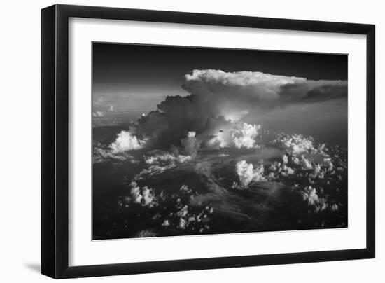 Clouds in Black and White-Art Wolfe-Framed Photographic Print