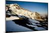 Clouds in Front of Mount Rainier's South Face - Mt Rainier National Park, Washington-Dan Holz-Mounted Photographic Print