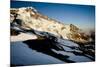 Clouds in Front of Mount Rainier's South Face - Mt Rainier National Park, Washington-Dan Holz-Mounted Photographic Print