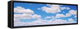 Clouds in Sky-null-Framed Stretched Canvas