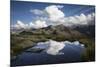 Clouds, Mirroring, Mountain Lake, Blue Heaven-Jurgen Ulmer-Mounted Photographic Print