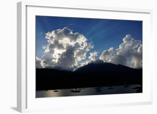 Clouds Near Nidri, Lefkada (Lefkas), Greek Islands, Ionian Sea, Greece-Robert Harding-Framed Photographic Print