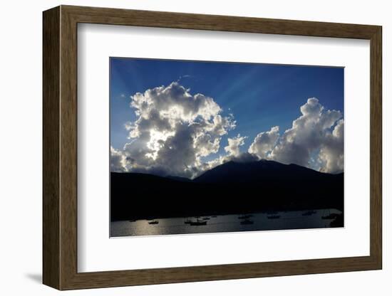 Clouds Near Nidri, Lefkada (Lefkas), Greek Islands, Ionian Sea, Greece-Robert Harding-Framed Photographic Print