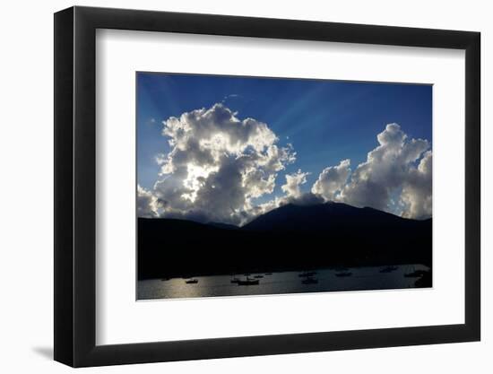 Clouds Near Nidri, Lefkada (Lefkas), Greek Islands, Ionian Sea, Greece-Robert Harding-Framed Photographic Print