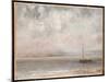 Clouds on Lake Geneva, 1875-Gustave Courbet-Mounted Giclee Print