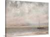 Clouds on Lake Leman, Dated 1875-Gustave Courbet-Stretched Canvas