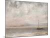 Clouds on Lake Leman, Dated 1875-Gustave Courbet-Mounted Giclee Print